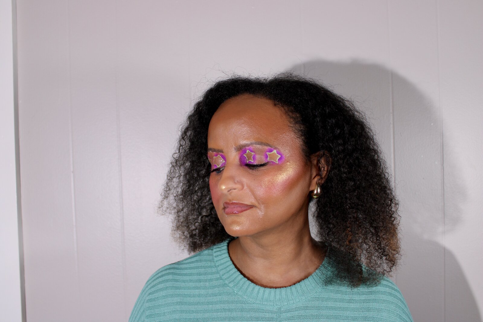 Creative editorial look