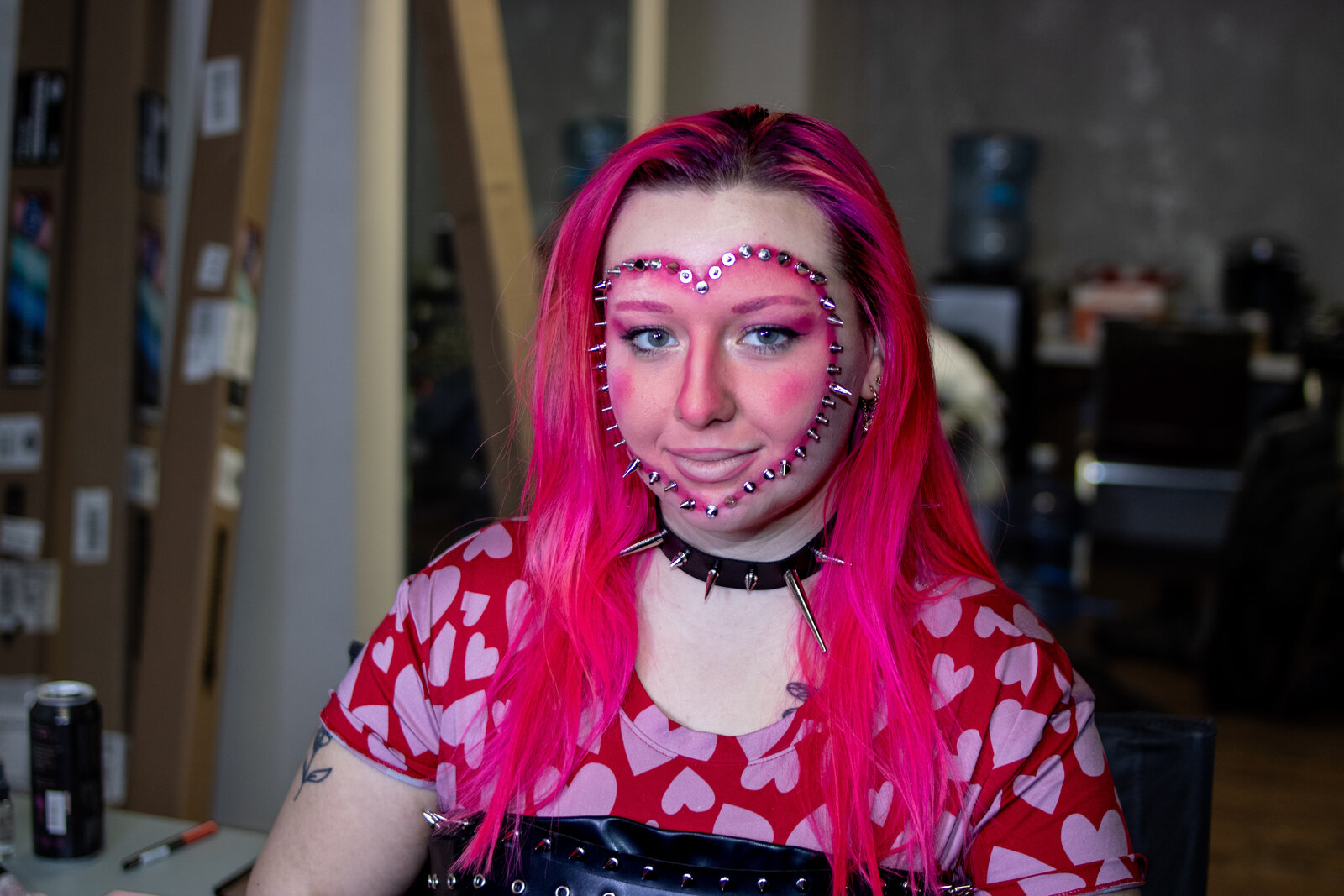 Creative editorial look
