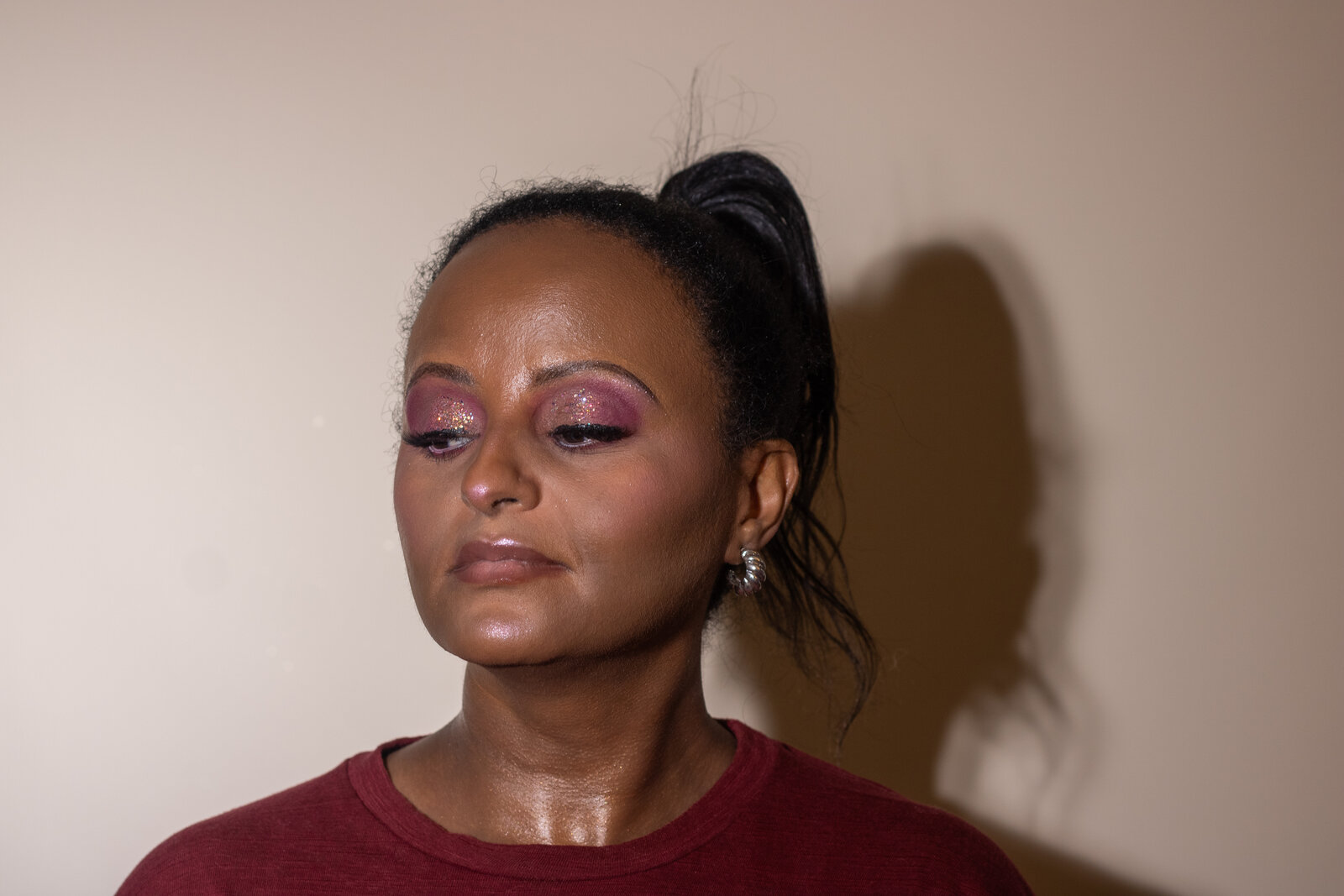 Full glam look